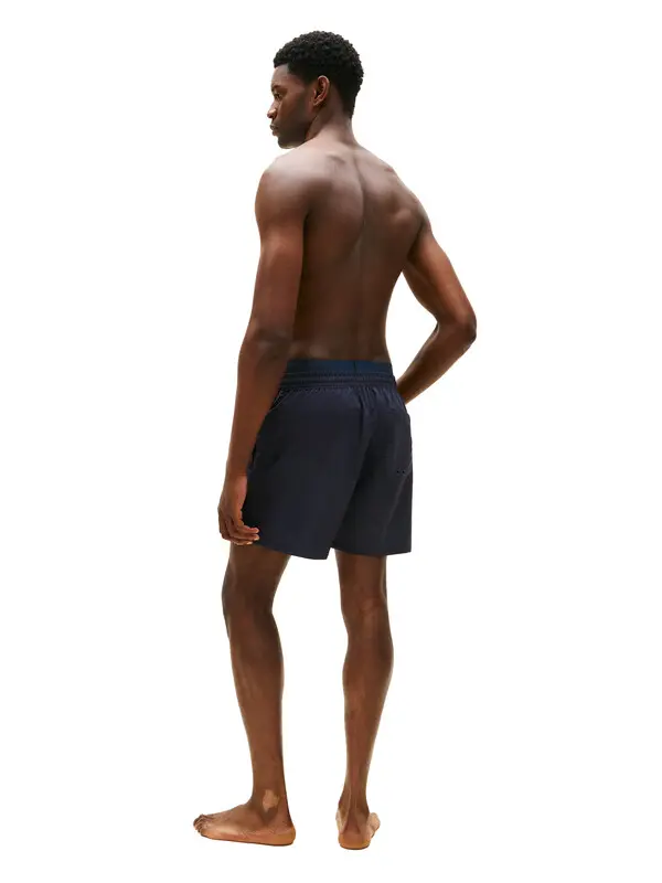 Double Waistband Mid Length Swim Shorts 3 Image