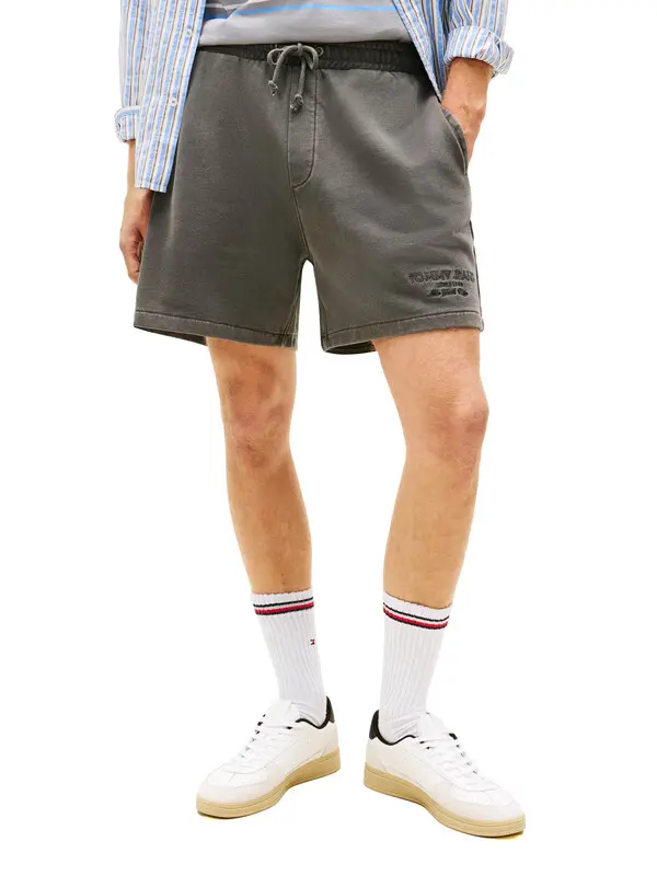 Classic Tonal Embroidery Terry Sweat Shorts 3 Image