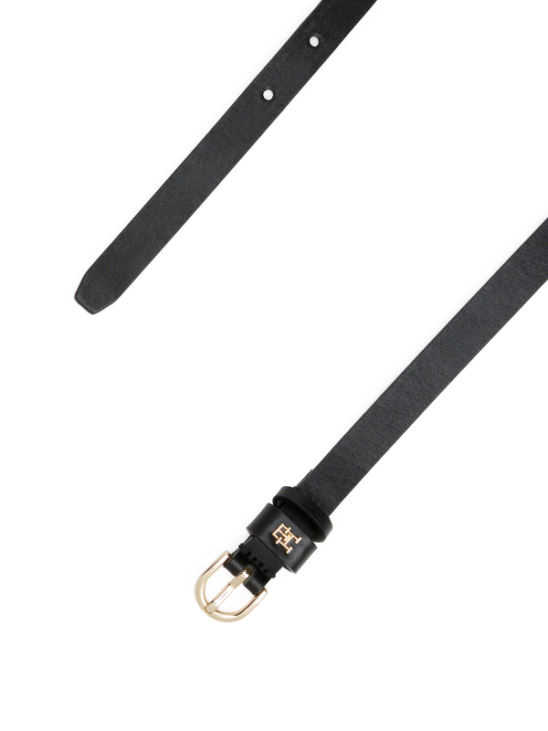 Essential TH Monogram Leather Belt 1.5 2 Image