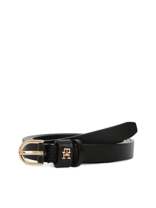 Essential TH Monogram Leather Belt 1.5 3 Image