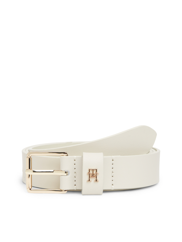 Essential TH Monogram Leather Belt 2.5 2 Image