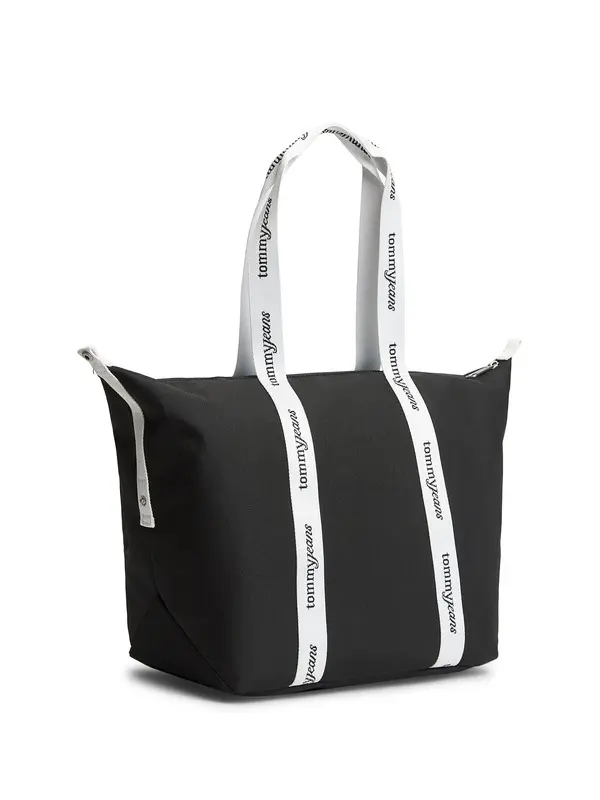 Large Essential Logo Tape Tote Bag 1 Image
