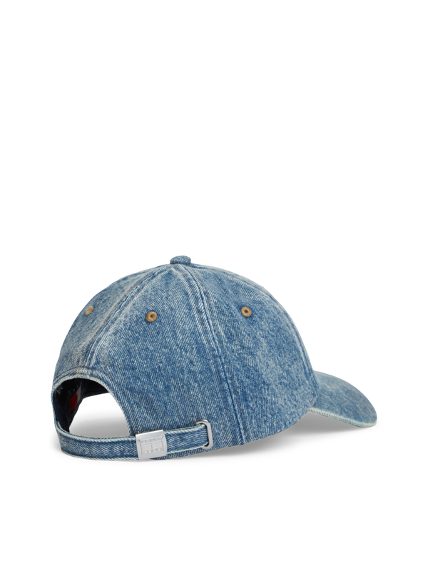 TH Flag Denim Baseball Cap 2 Image