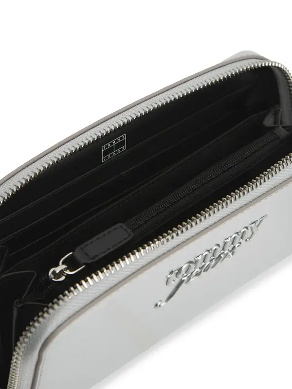 Metallic Crinkled Camera Shoulder Bag 1 Image