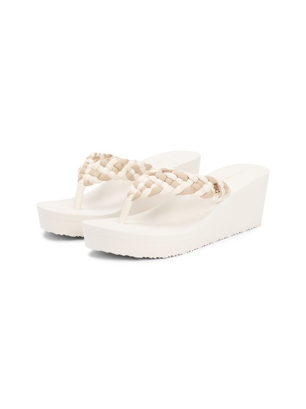 Braided Wedge Flip Flop 3 Image