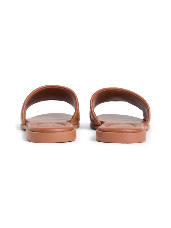 TH Logo Hardware Leather Slippers 1 Image