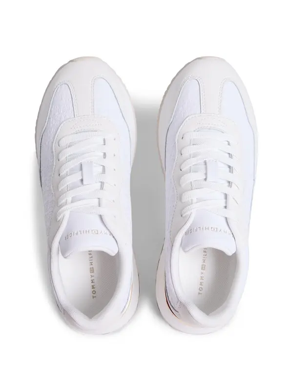 TH Monogram Leather Mixed Texture Sneakers 2 Image