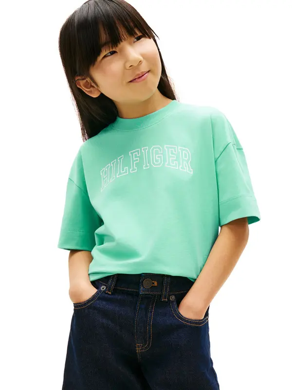 Logo Jersey Crew Neck T-Shirt 1 Image