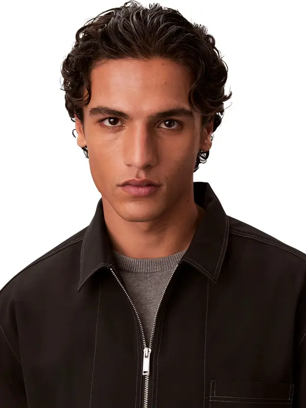 Embossed Box Logo Short Sleeve T-Shirt 2 Image