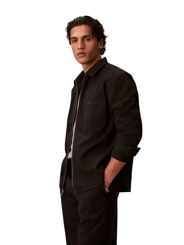 Embossed Box Logo Short Sleeve T-Shirt 4 Image