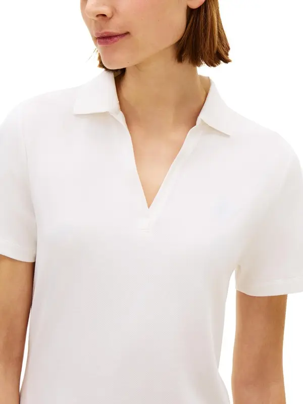 1985 Logo Embroidery Mini Polo Dress 2 Image