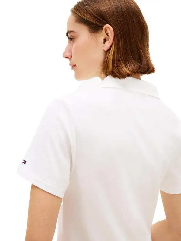 1985 Logo Embroidery Mini Polo Dress 3 Image