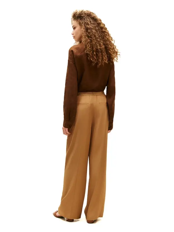 Timeless Viscose Loose Trousers 3 Image