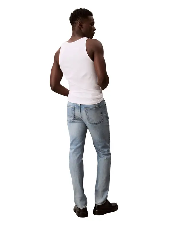 Slim Straight Fit Jeans 2 Image