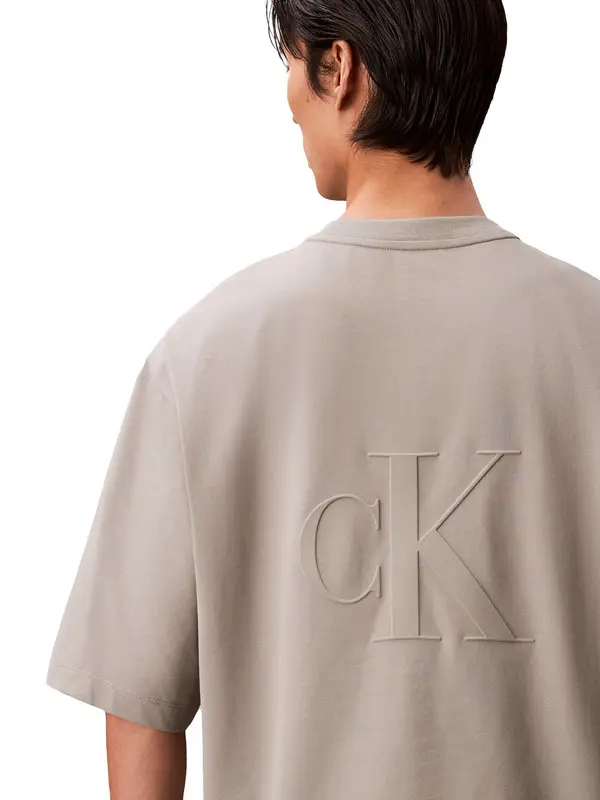 Essentials Crew Neck T-shirt in with Monogram Logo 1 Image