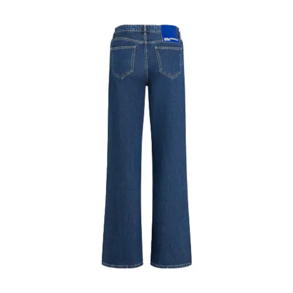 High Waist Relaxed Fit Jeans 1 Image