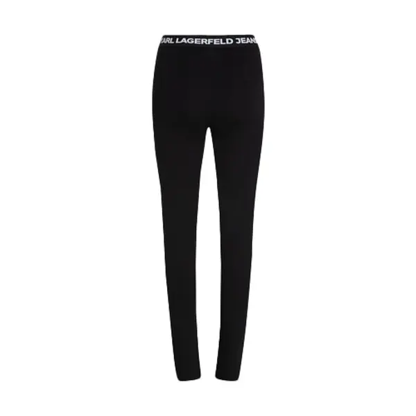 Slim Fit Leggings with Slit 1 Image