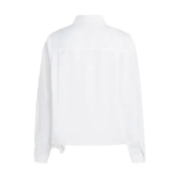 Tied Long Sleeve Blouse 1 Image