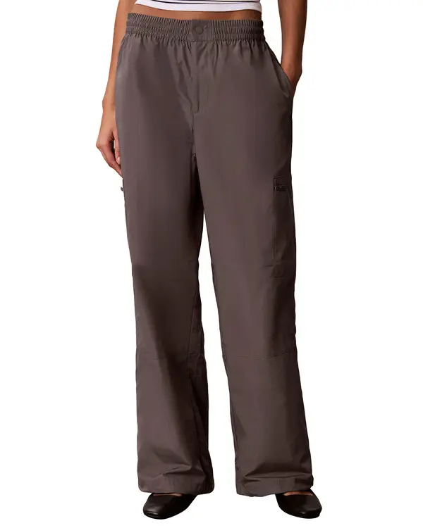 Tech Relaxed Fit High Waisted Pants 1 Image