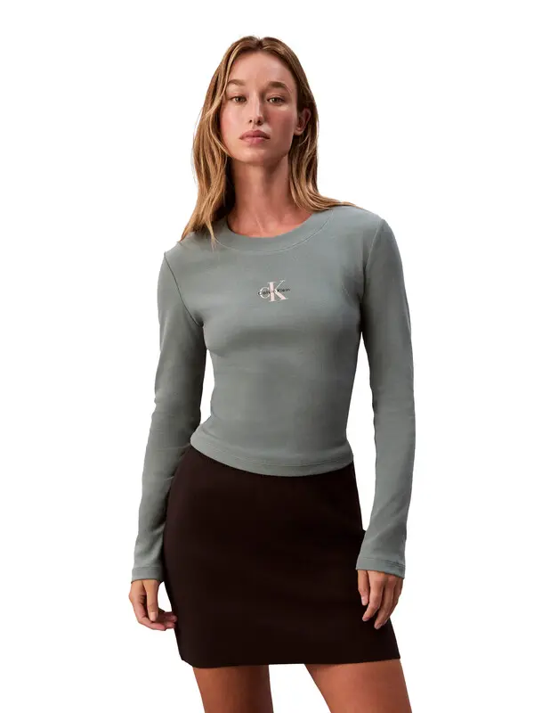Monologo Long Sleeve Baby T-shirt 4 Image