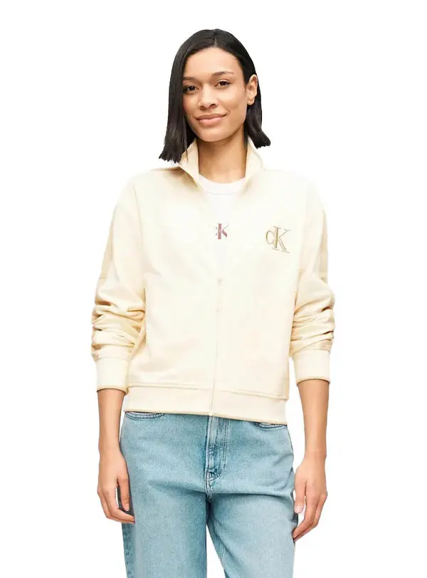 Long Sleeve Stretch Terry Trach Jacket 2 Image