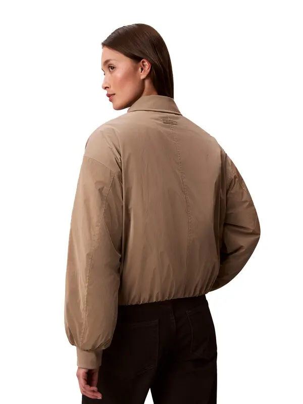 Shine Relaxed Fit Bomber Jacket 1 Image