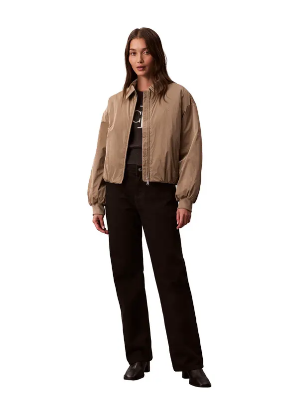 Shine Relaxed Fit Bomber Jacket 3 Image