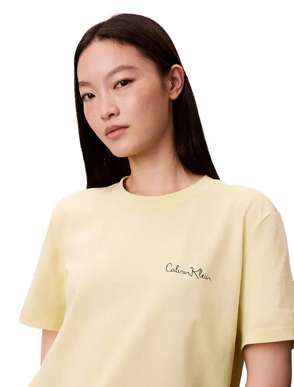 Script Logo Graphic Classic T-Shirt 3 Image