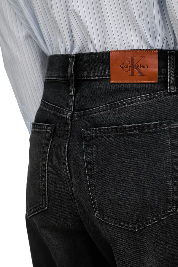 High Waist Barrel Fit Jeans 1 Image