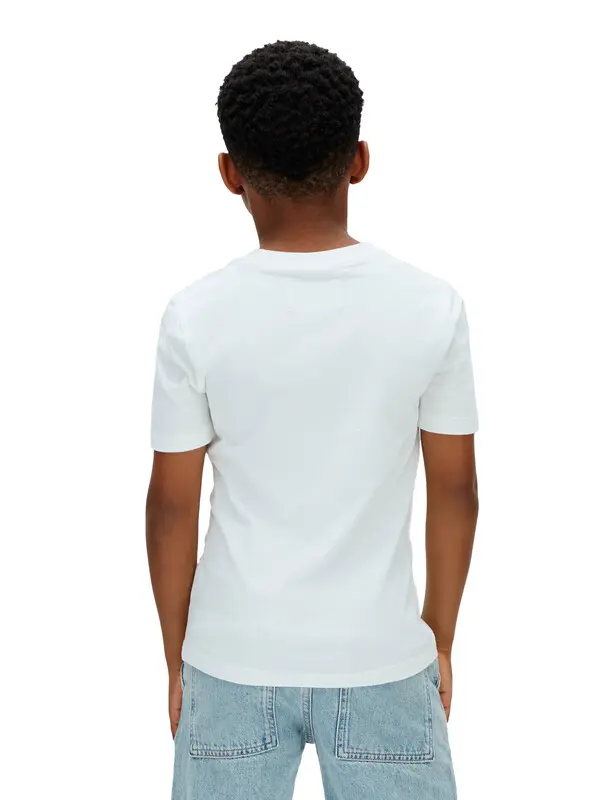 Kids Boys Multi-Logo Graphic Short Sleeve T-Shirt 3 Image