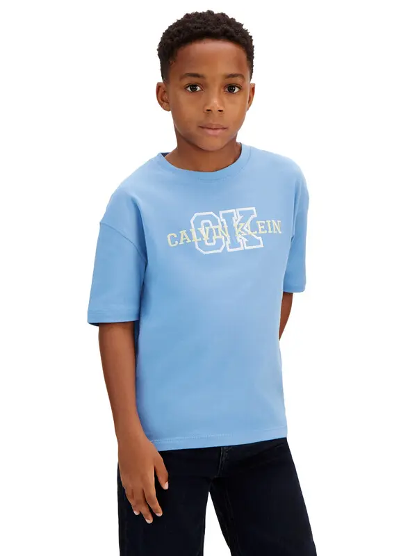 Regular Fit Collegiate Logo Graphic T-Shirt 2 Image