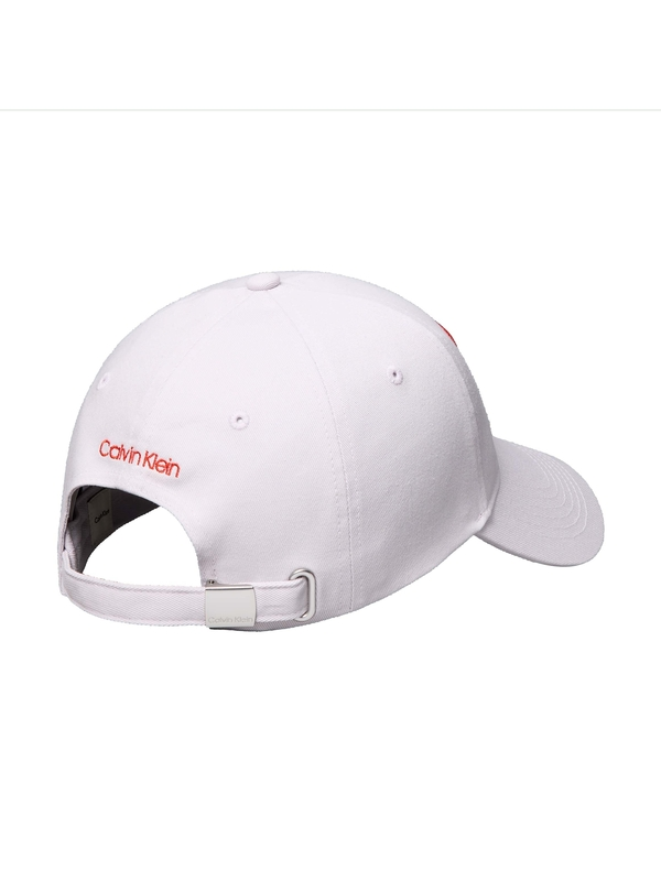 Baseball Cap with Oversized White Graphic Logo 2 Image