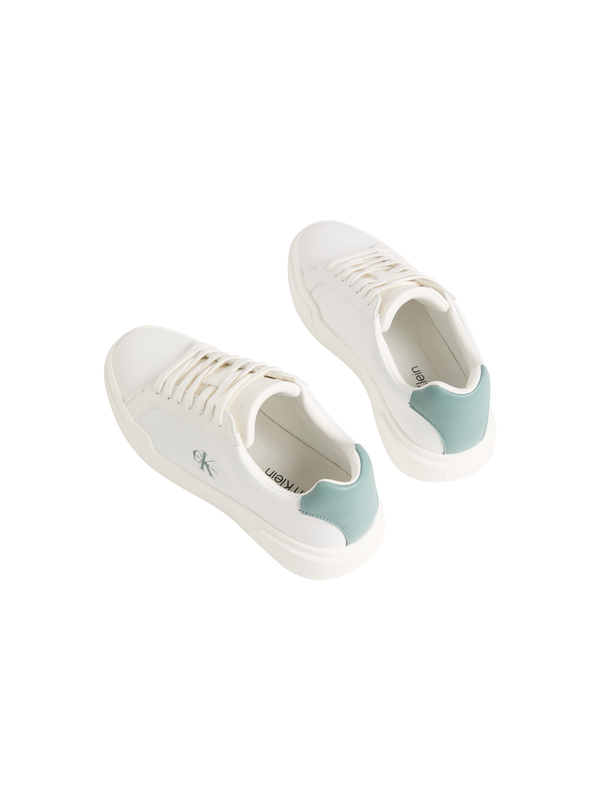 Platform Cupsole Leather Sneakers 1 Image
