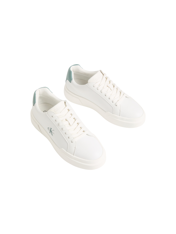 Platform Cupsole Leather Sneakers 2 Image