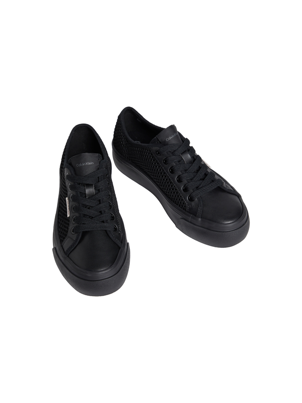 Mesh Platform Lace Up Sneakers 1 Image