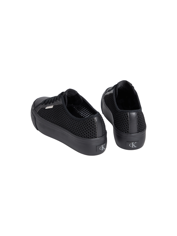 Mesh Platform Lace Up Sneakers 2 Image
