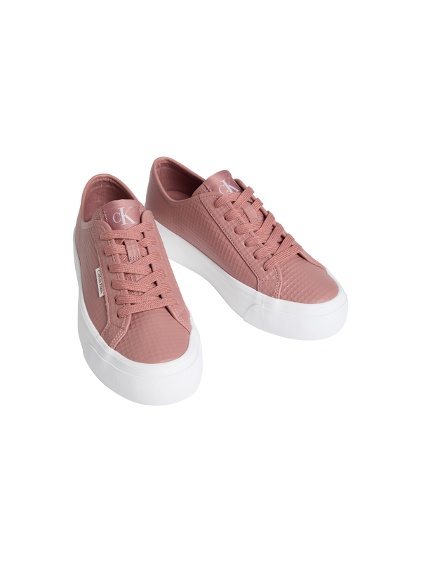 Monogram Platform Leather Sneakers 1 Image