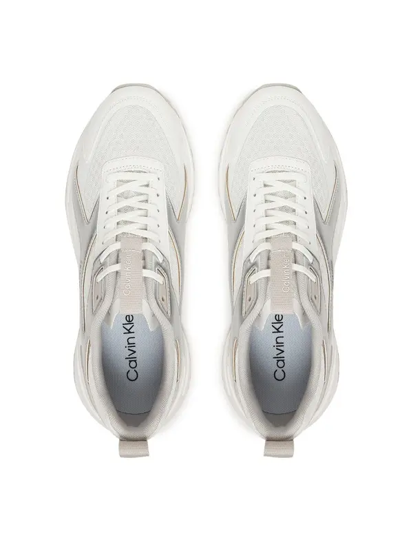 Chunky Metallic-Accent Sneakers 1 Image