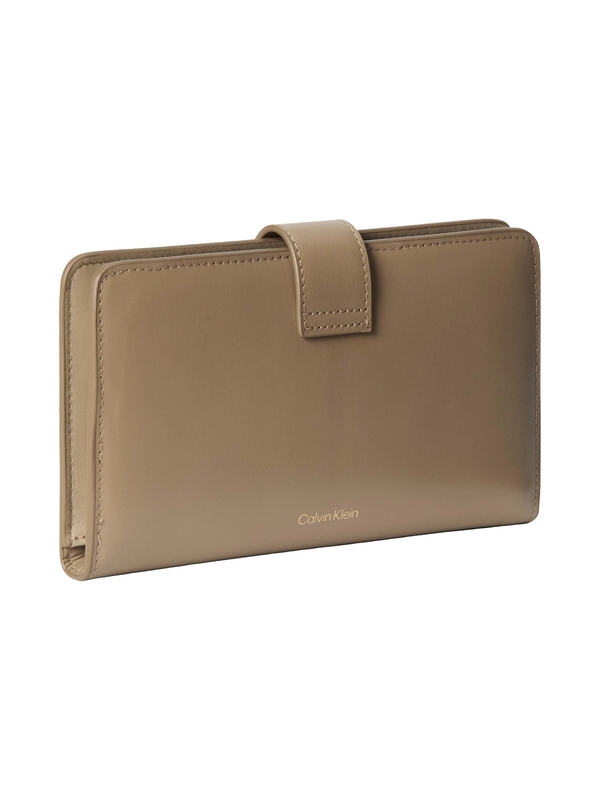 Embossed Logo Tab Large Continental Wallet 1 Image