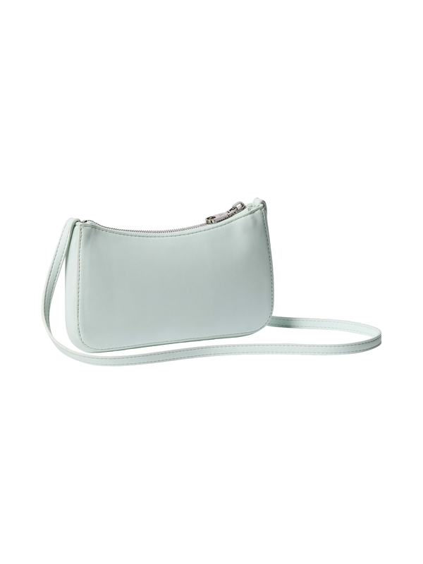 Embossed Logo Mini Baguette Shoulder Bag 1 Image
