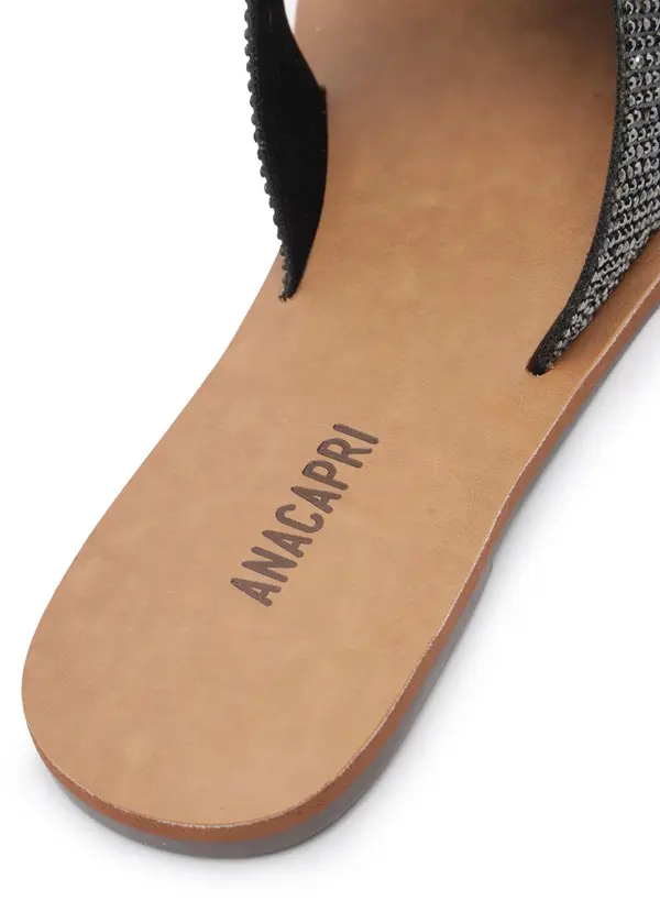 Crystal Embellished Criss-Cross Slipper 2 Image