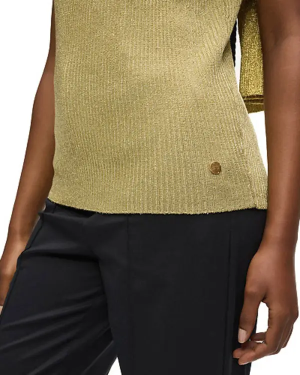 Metallic Knit Top 4 Image