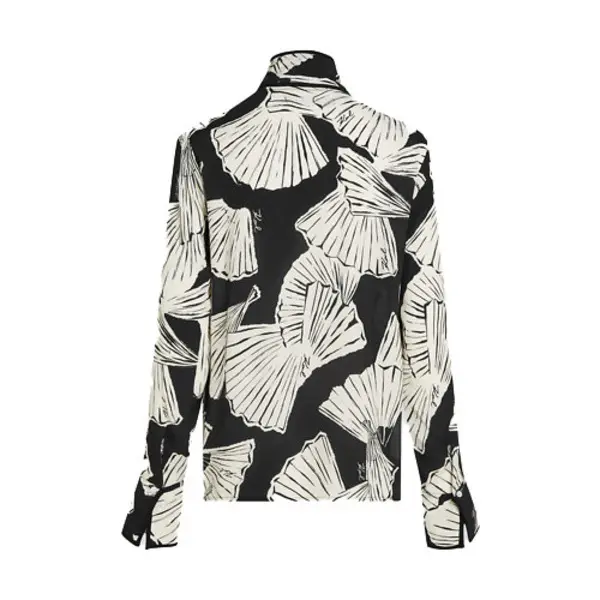 Elastic Blouse with Print 1 Image