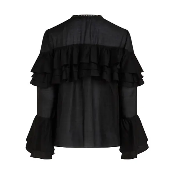 Bohemia Ruffle Blouse 1 Image