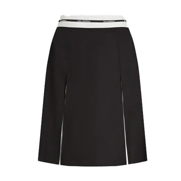 Tailored Pleated Skirt 1 Image