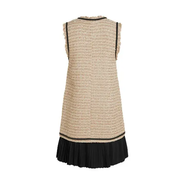 Bouclé Sleeveless Dress 1 Image