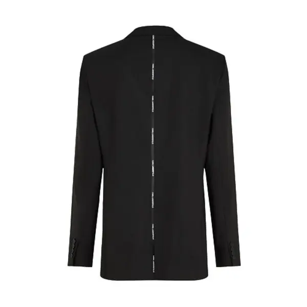 Logo Tape Relaxed Blazer 1 Image