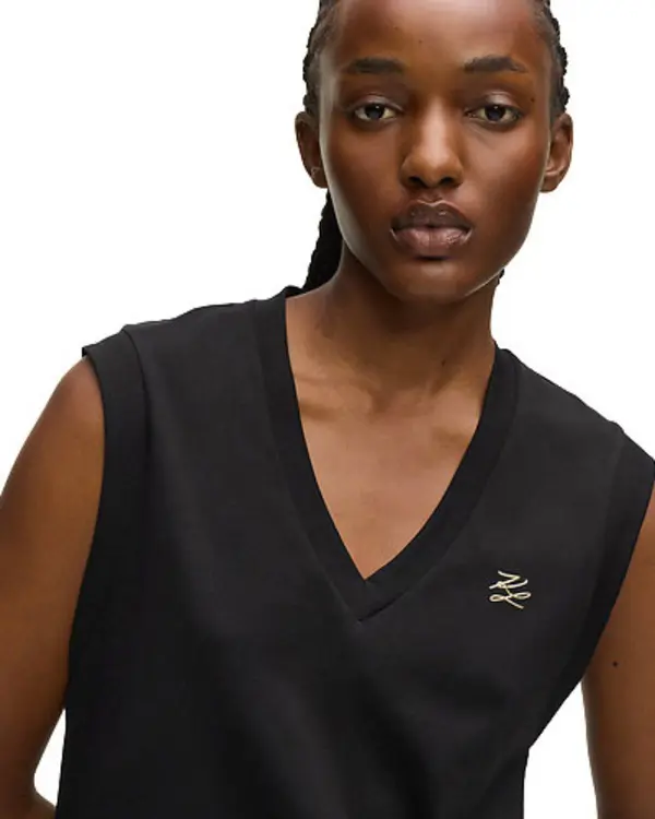 V-neck Logo Tank Top 3 Image