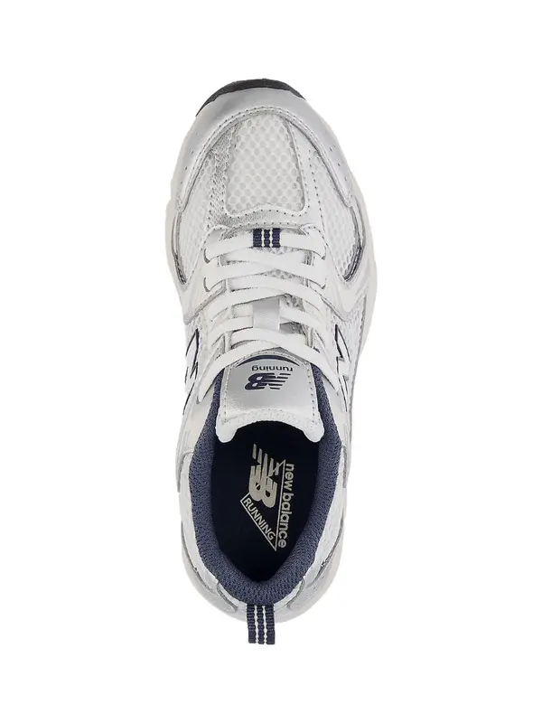 530 Metallic Silver & White Running  Sneakers 2 Image