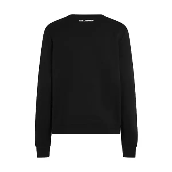 Logo Rhinestone-Embellished Sweatshirt 1 Image